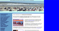Desktop Screenshot of nordseeservicecard-urlauberbus.de